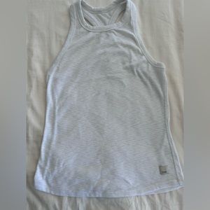 Vuori Sunrise High Neck Tank- white, xs
